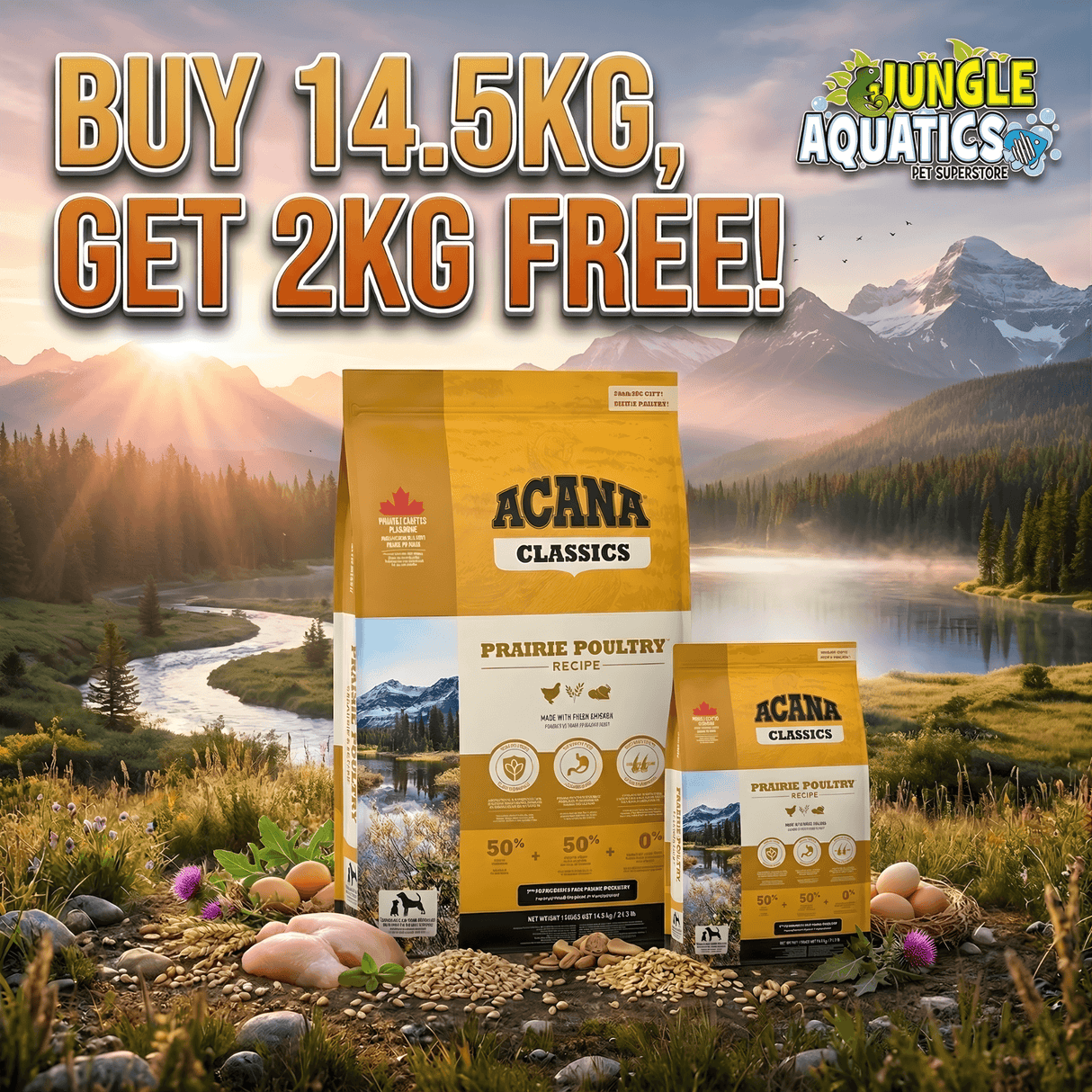 ACANA Classics Prairie Poultry Dog Food