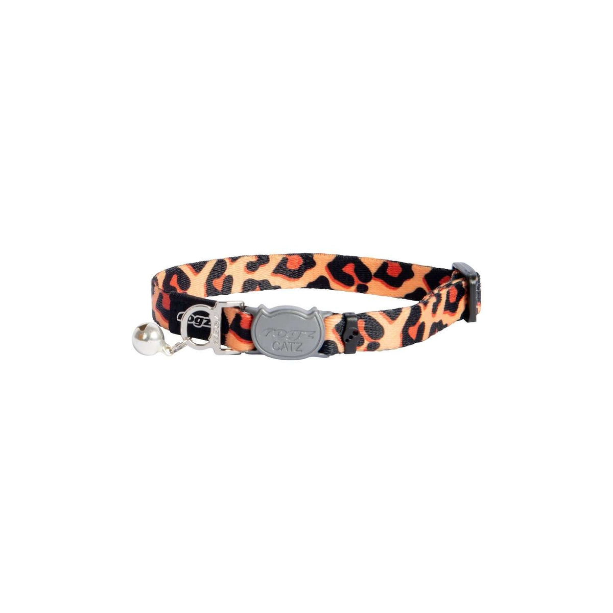 ROGZ Cat Collar Safety, Fusion Safari, Small, Leopard