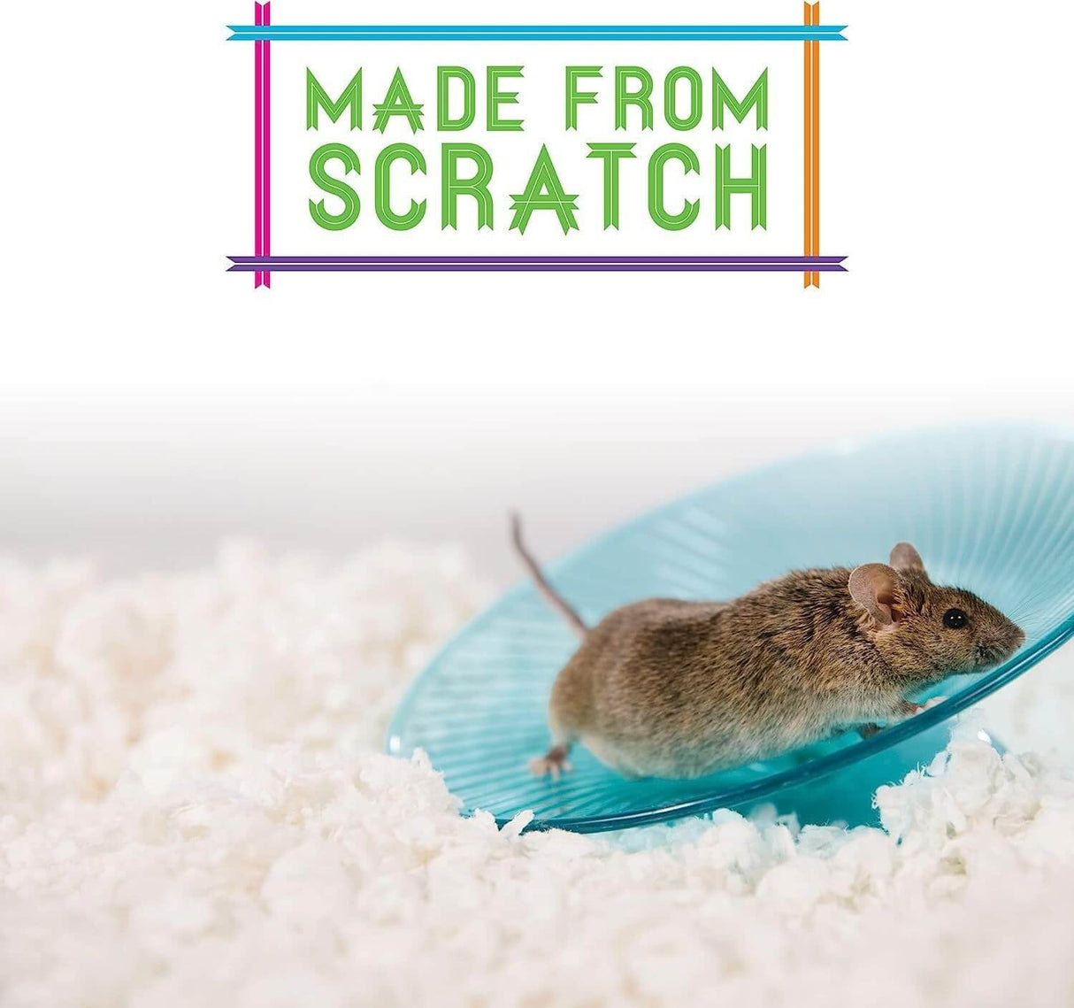 Carefresh Small Animal Paper Bedding providing a soft and comfortable environment for small pets.