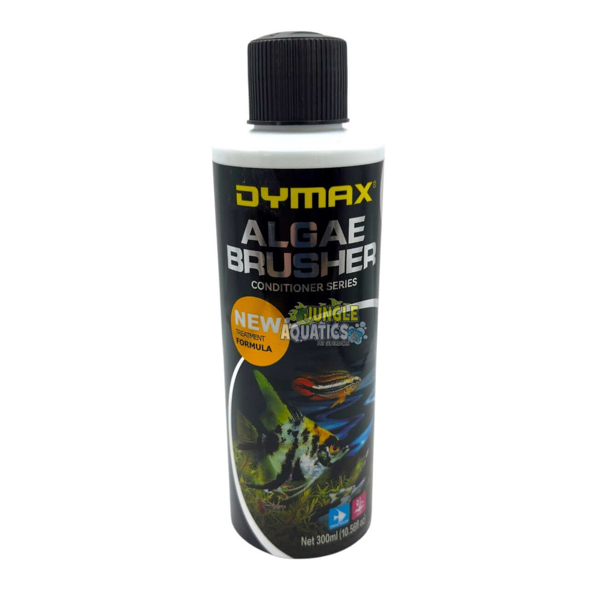 Dymax Algae Brusher 300ml effective liquid algae remover for freshwater aquariums.