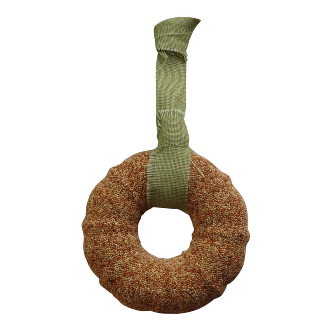 Elaine's Birding Seed Wreath made with high-quality bird seed, perfect for South African seed-eating birds.
