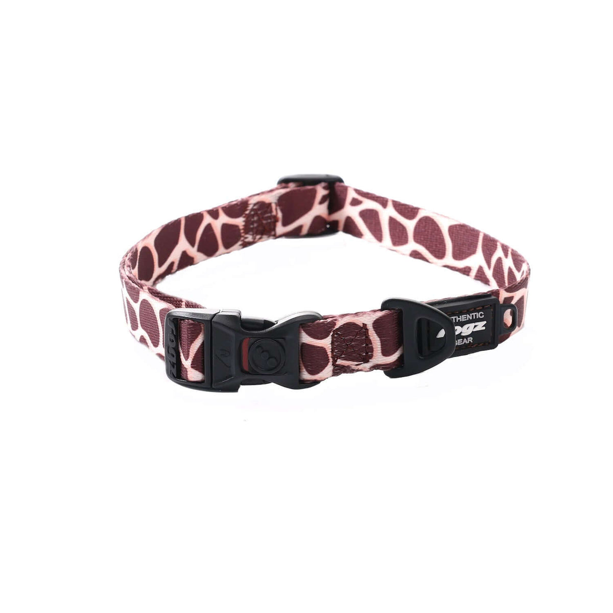 ROGZ Dog Collar Classic, Fusion Safari, Extra Large, Giraffe