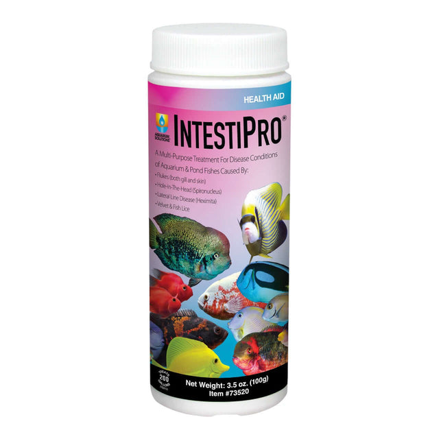 Hikari Intestipro powdered treatment for intestinal worms in pond and aquarium fish
