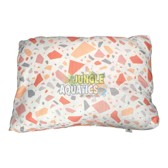 Hill's Dog Bed Limited Edition with a vibrant geometric design for comfortable pet resting.