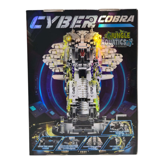 MJI Cyber Cobra 1186 detailed machinery set with intricate components and high-tech design.