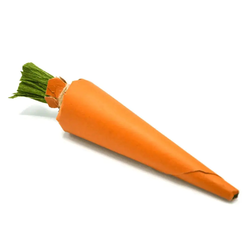 Oxbow Enriched Life Crunchy Carrot pet toy for chewing and play, made from safe materials.