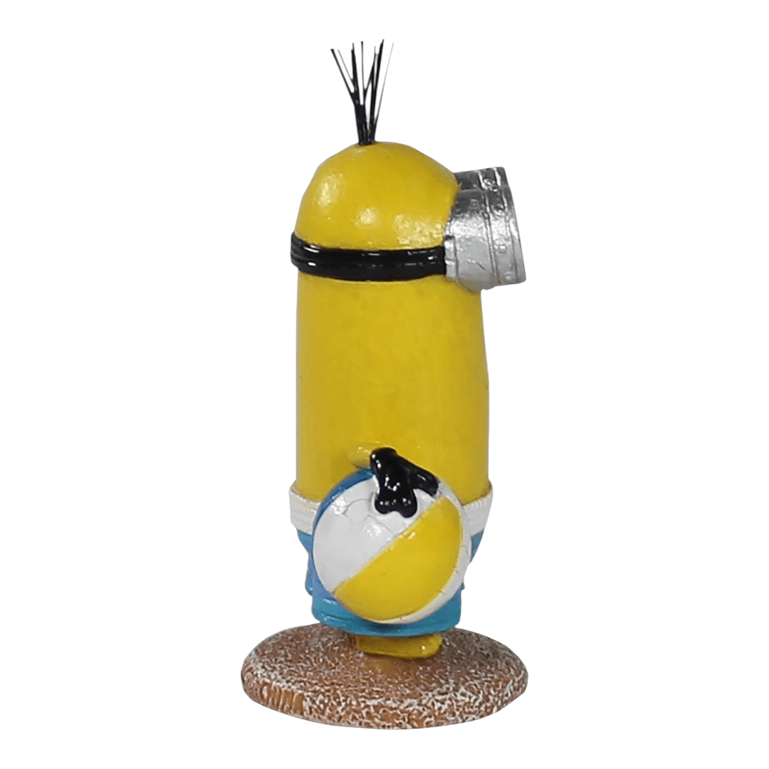 Penn-Plax Minions Officially Licensed Kevin aquarium ornament for fish tank decoration.