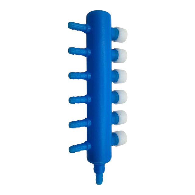 Plastic Air Splitter with Control Valves for efficient airflow distribution in industrial and domestic applications.