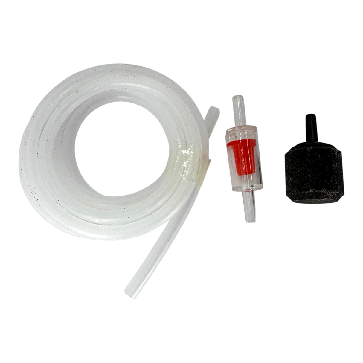 SOBO AR-02 Silent Usb Air Pump accessories including air tubing and filter.