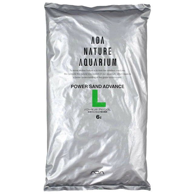 ADA Power Sand Advance 6L package for enhancing aquarium substrate health.