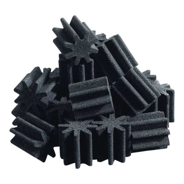 API Bio-Chem Stars biological media for aquariums, promoting nitrifying bacteria growth and maintaining aquatic ecosystems.