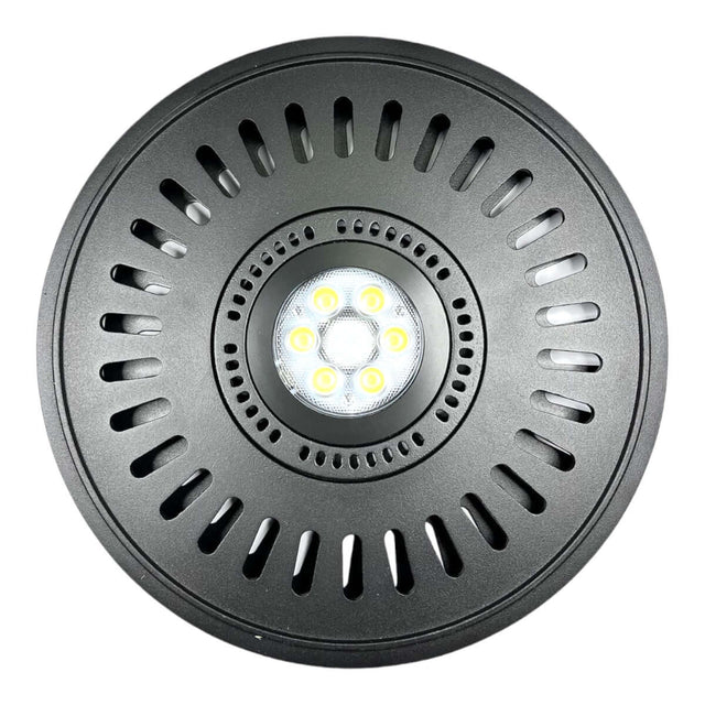 Bio Bowl Terrarium Cylinder LED light with heat dissipation fan for optimal plant growth.