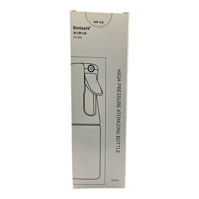 Bioloark High Pressure Atomizing Bottle GY-300 packaging showcasing its 300ml capacity for effective misting.