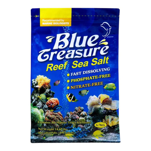 Blue Treasure SPS Salt 6.7kg - Buy Online - Jungle Aquatics