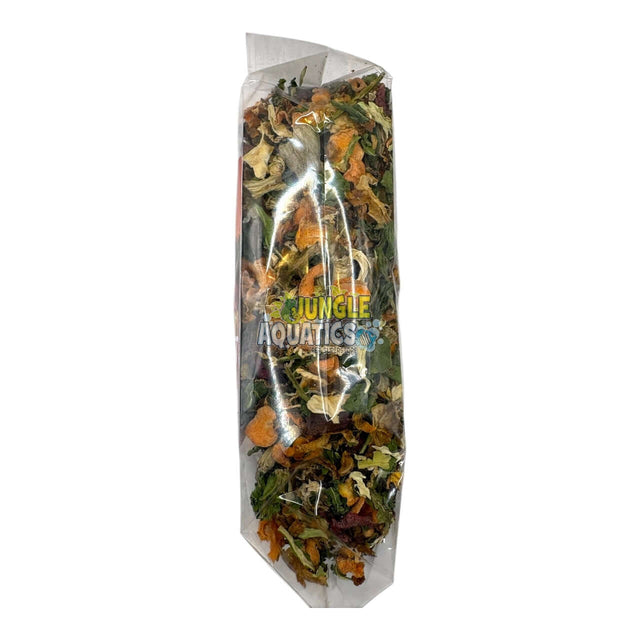 Daro Snack Feast delicious small animal treat packed in a clear bag with mixed dried herbs and flowers.