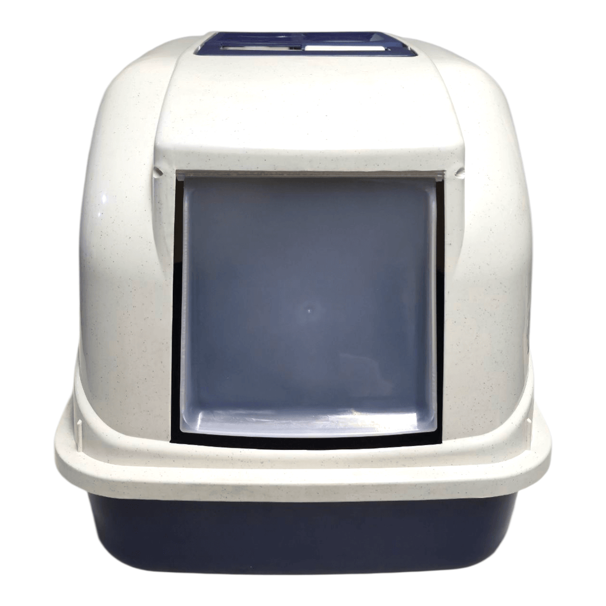 Durable Cat Loo with Hood designed for indoor and outdoor use, featuring a smooth, easy-to-clean surface.