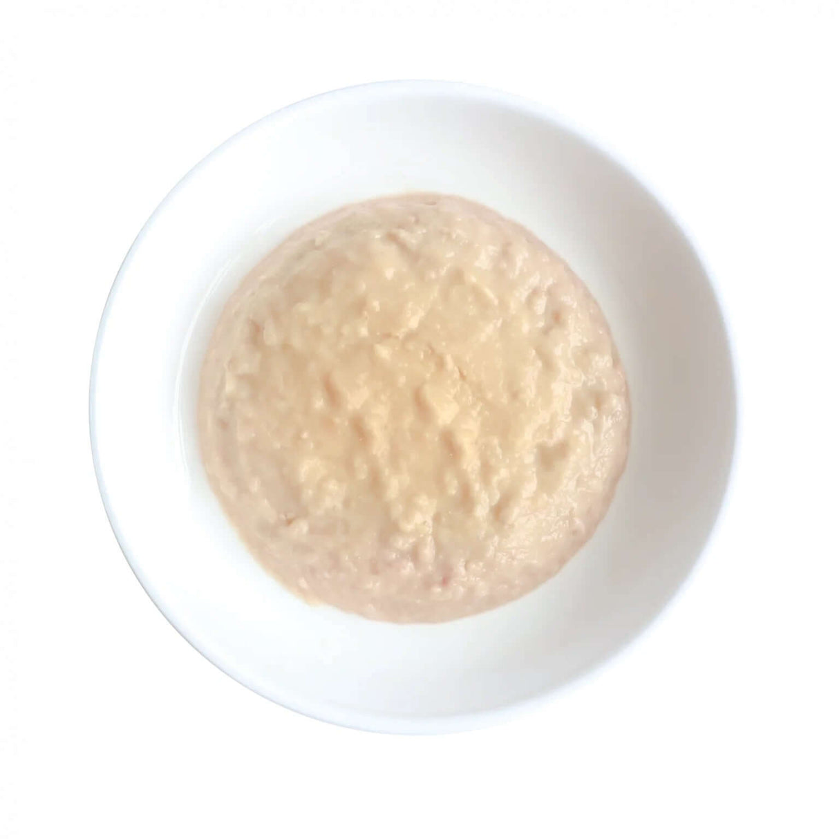 Kit Cat Kitten Tuna Mousse served in a white bowl, grain free and made with natural ingredients for healthy feline nutrition.