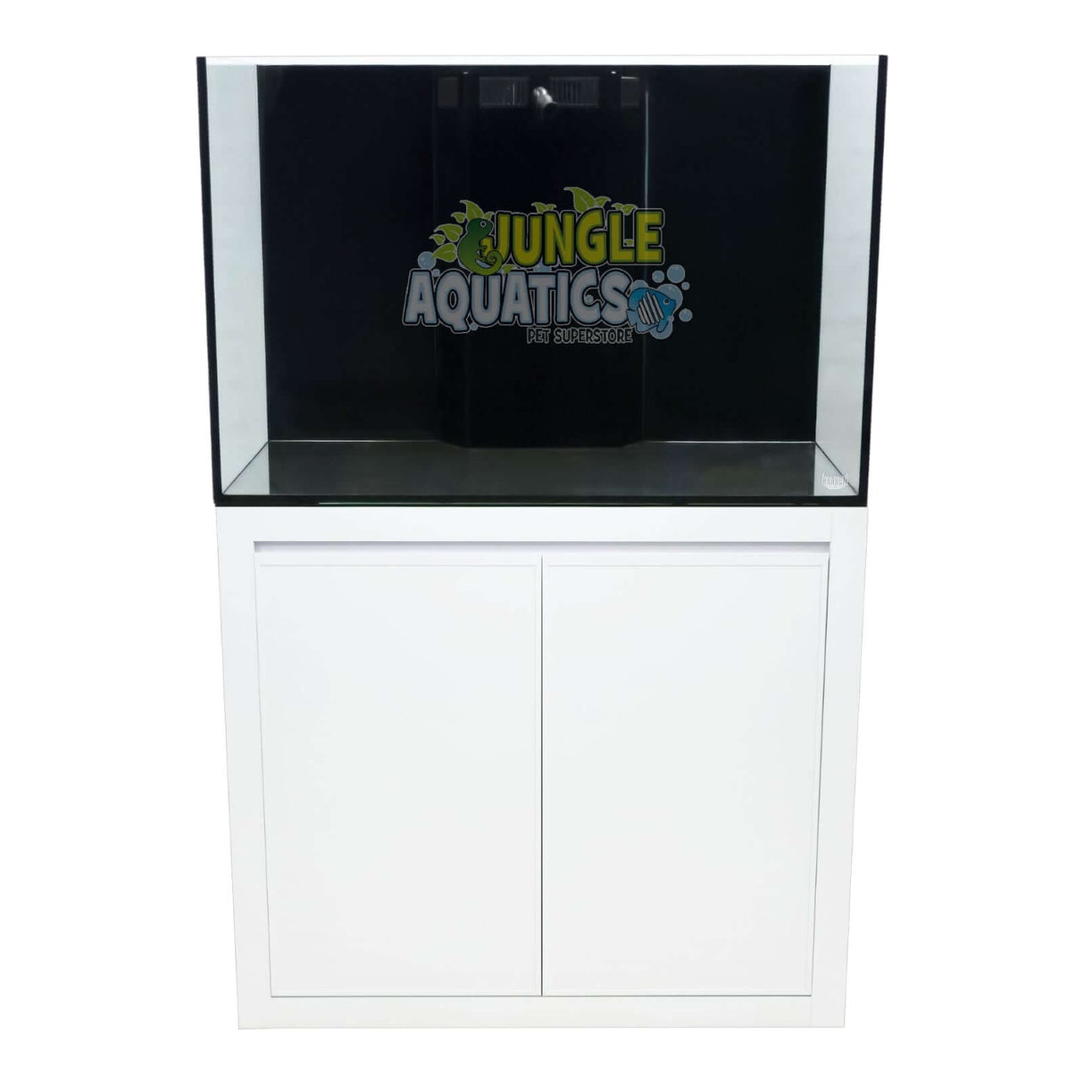 Kraken Aquarium Pro with Sump and Cabinet, featuring premium Starfire glass and sleek design for crystal-clear viewing.