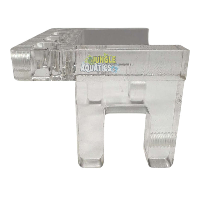 Marine Sources Tubing Holder 4 Tube HBT-1 clear acrylic dosing tube holder, designed for stability and durability.