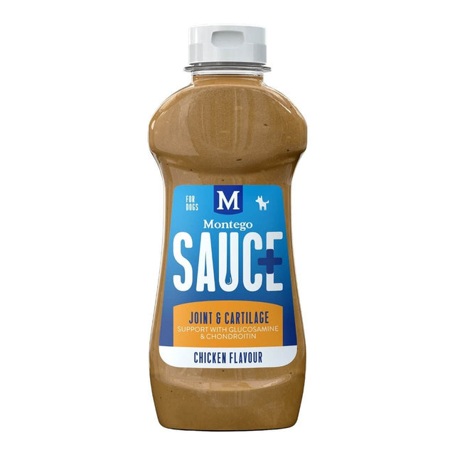 Montego Sauce for dogs, 500ml, chicken flavor, joint and cartilage support with glucosamine and chondroitin.