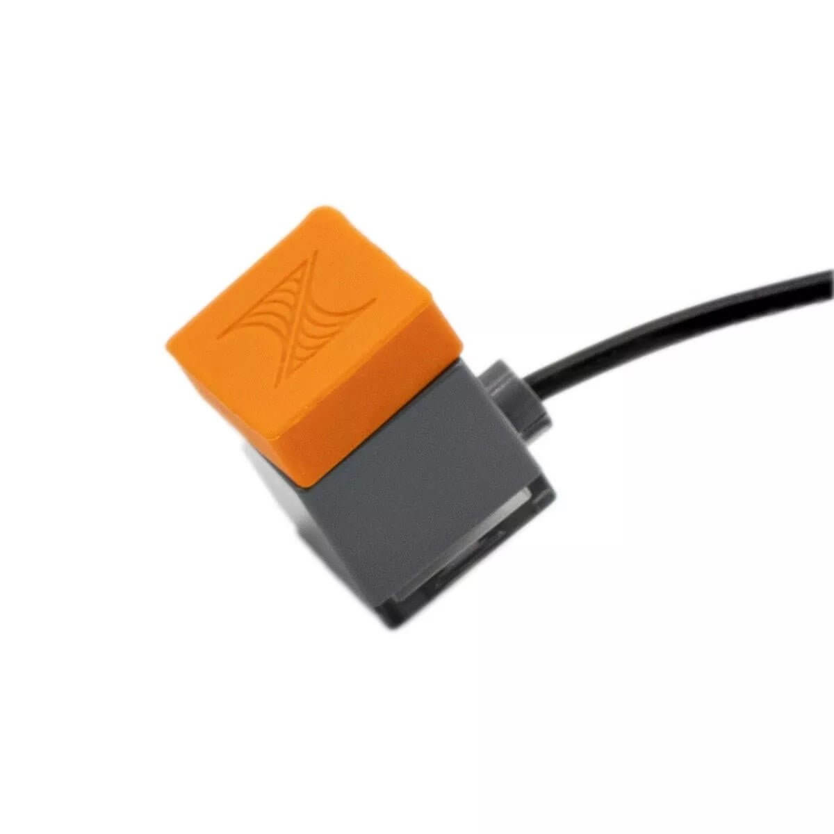 Neptune Systems A3 Apex Jr probe connector with orange top and gray base, designed for aquarium monitoring systems.