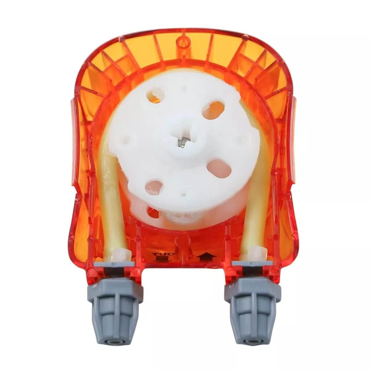 Neptune DOS Head Cap Replacement assembly showing the internal fluid metering mechanism and tubing connectors.