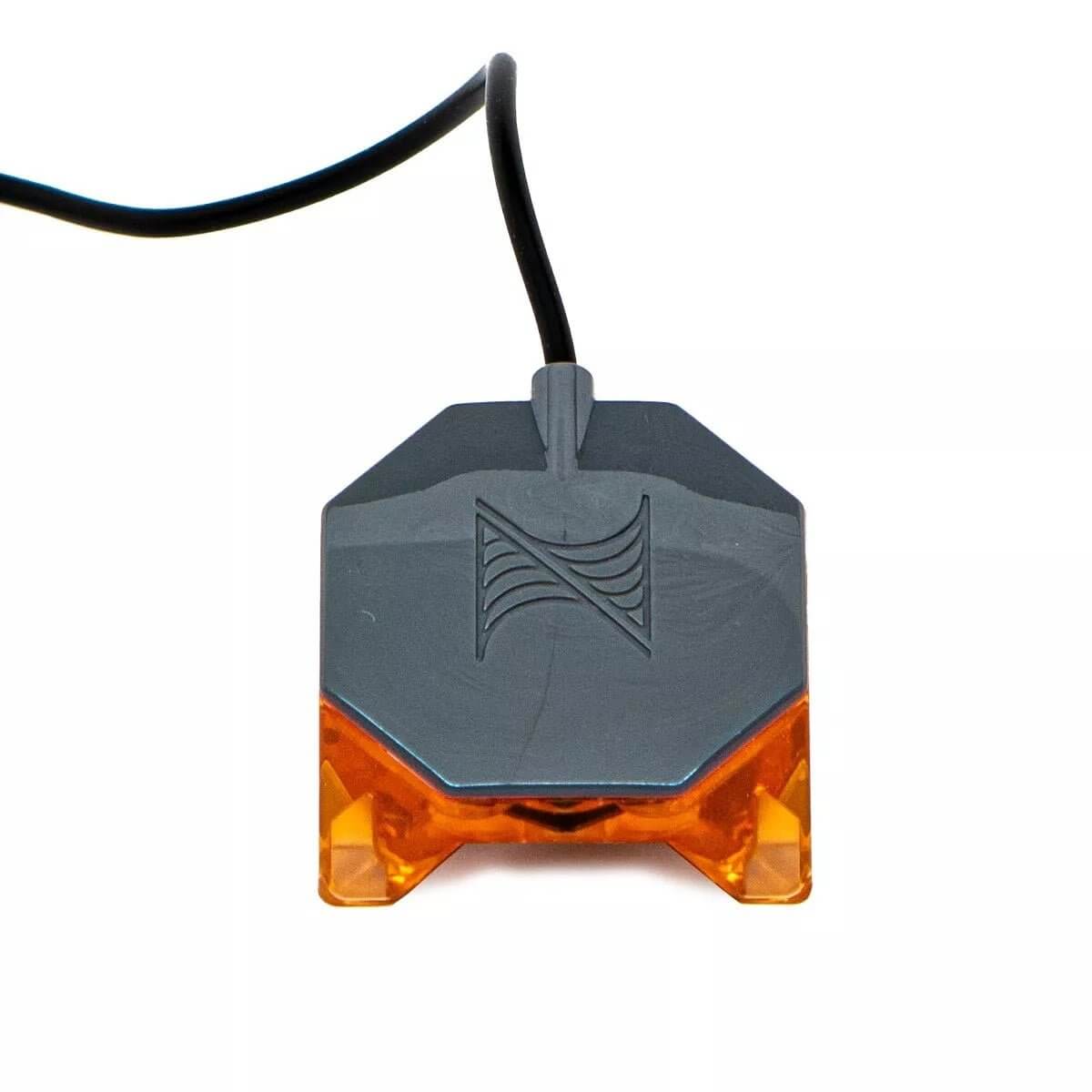Neptune LD-3 Optical Multi-Surface Leak Sensor with orange indicator and black cable, designed for reliable water detection.