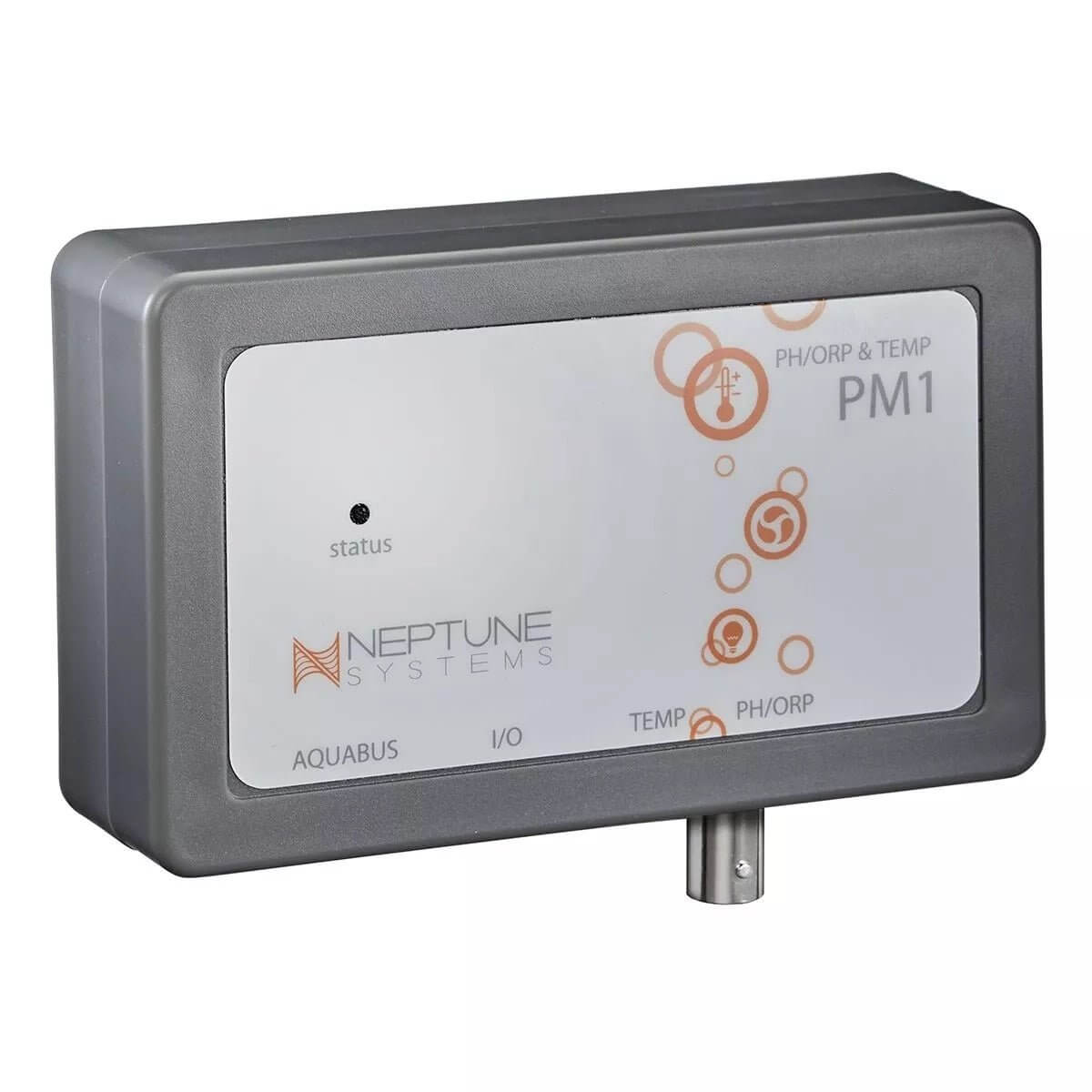 Neptune PM1 pH/ORP Probe Module for Apex Systems with AquaBus ports and dual functionality monitoring.