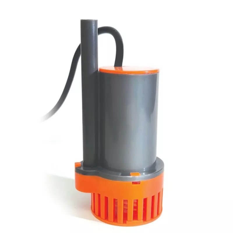 Neptune PMUP v2 multi-purpose utility pump with gray and orange design for aquarium tasks and maintenance.