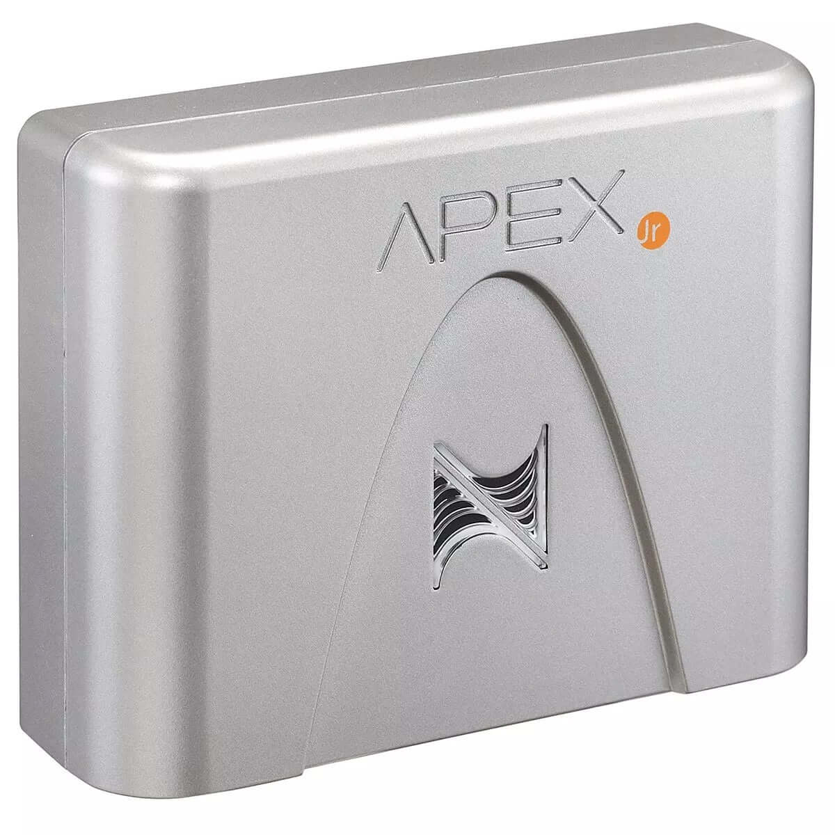 Neptune Systems A3 Apex Jr Aquarium Controller System silver unit front view, designed for temperature and pH monitoring.