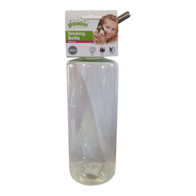 Pawise Drinking Bottle designed for pets, featuring a spill-proof spout and durable materials, perfect for hydration.