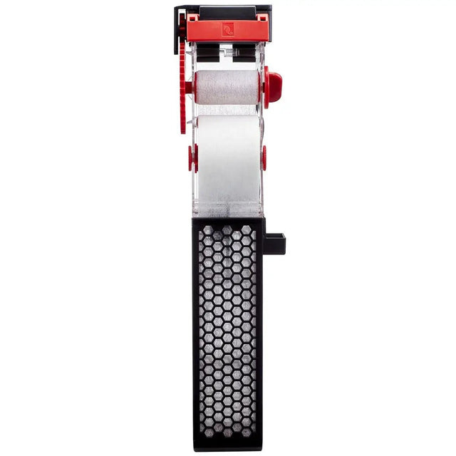 Red Sea NanoMat Fleece Roller Filter side view showing automated fleece mat and compatible design for small systems.