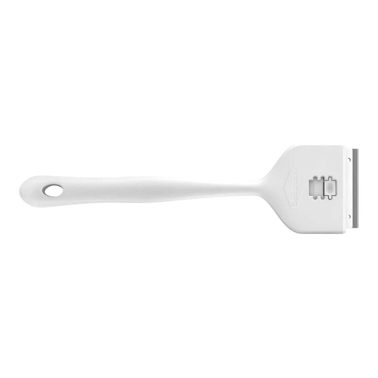 Seachem Algae Scraper 3 in 1 with ergonomic handle for glass and acrylic aquariums, featuring retractable blades.