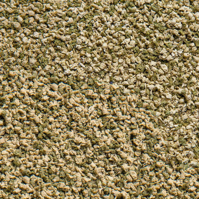 Close-up of Sera Vipagran Granules, soft, slow-sinking fish food for middle water zone feeding.