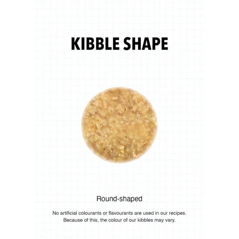Round-shaped kibble from Ultra Dog Special Diet, designed for dogs with food allergies, showcasing natural ingredients.
