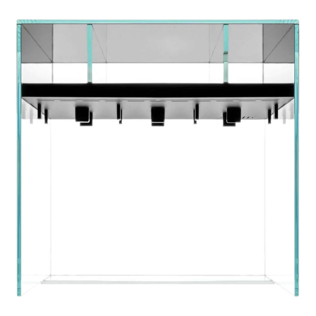 UNS Foresta Paludarium 35E aquarium with built-in filtration and open canopy design.