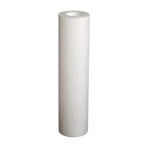 5 Micron Filter Cartridge 10" designed for R.O. systems, efficiently removes fine particles and contaminants.