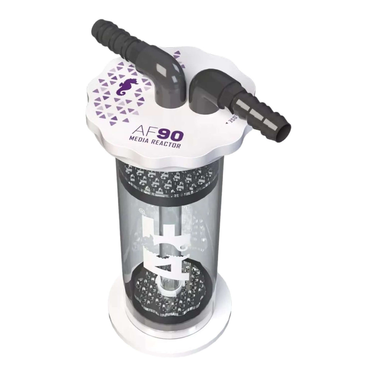 Aquaforest AF90 Media Reactor for efficient filtration in saltwater aquariums with versatile media options.