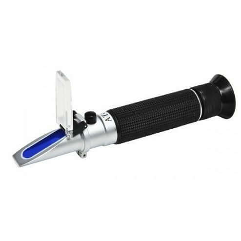 ATC Refractometer Saltwater Salinity Meter for accurate salinity readings in marine aquariums.