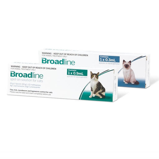 Broadline Broad-Spectrum Protection Solution For Cats - Buy Online - Jungle Aquatics