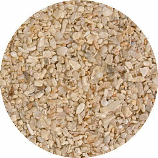 Close-up of Caribsea Special Grade Seaflor reef sand, featuring natural aragonite grains ideal for aquariums.