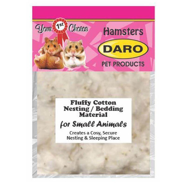 Daro Small Animal Snuggle Stuff cozy bedding material for pets, ensuring secure and fluffy nesting for small animals.