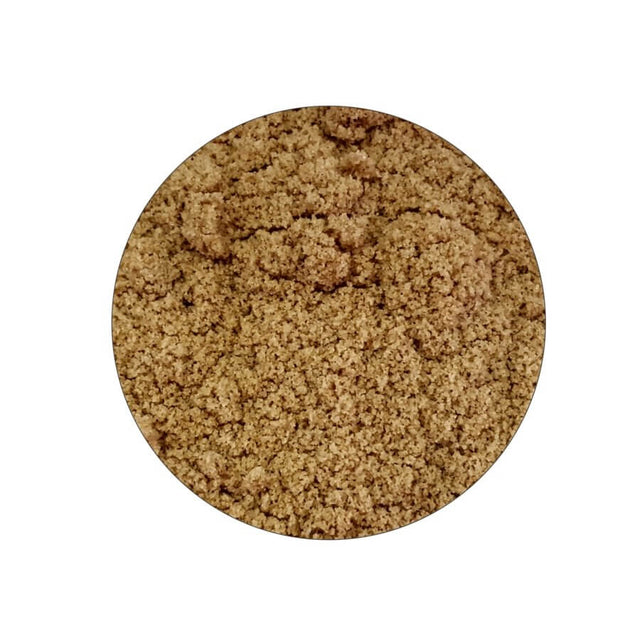 Close-up of Desert Dune Namibia White Sand, ideal substrate for reptile habitats, showcasing fine, natural texture.