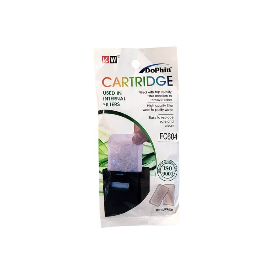Dophin Internal Filters Replacement Cartridge with high-quality filter medium for purifying water and removing odors.