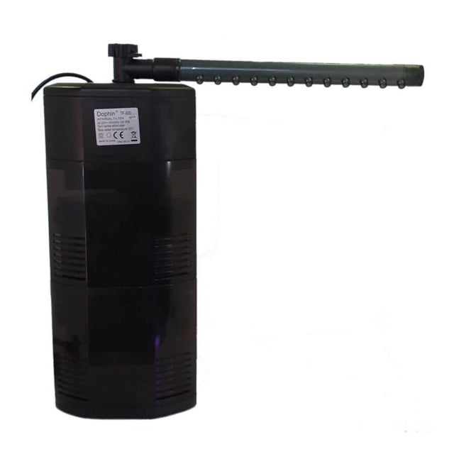 Dophin Triangle Internal Filter with aeration control and spray bar for improved water quality in aquariums.