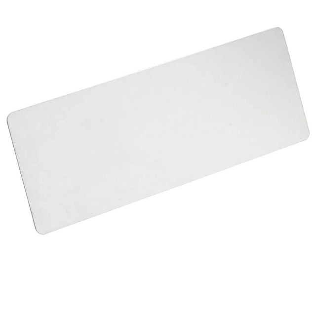 Flipper replacement stainless steel blade for Edge and Max magnetic glass cleaner, reversible for extended life.
