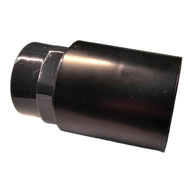 Foam Jet Fountain Nozzle Adapter Fitting for 25mm to 50mm integration, streamlined design for direct flow connection.