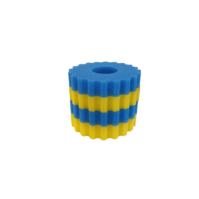 Grech Pond Bio Pressure Filter Replacement Sponge, blue and yellow design, for optimal pond water filtration.