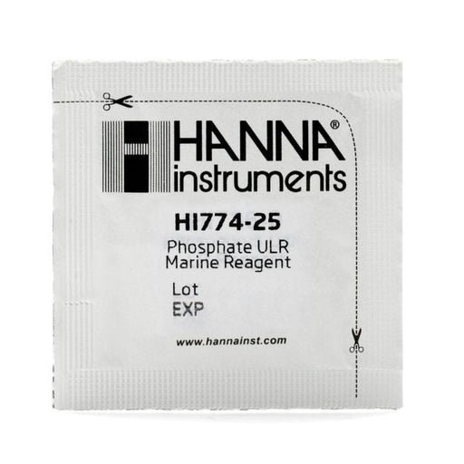 Hanna HI774-25 Phosphate ULR Reagents Marine Water - Buy Online - Jungle Aquatics