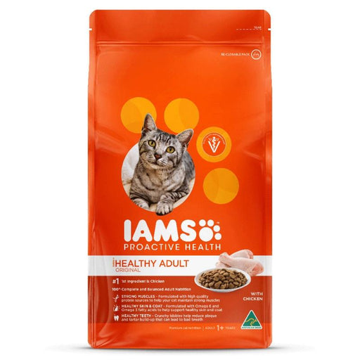 Iams Adult Chicken Cat Food 3kg - Buy Online - Jungle Aquatics